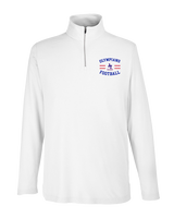 Jim Thorpe Football Curve - Mens Quarter Zip