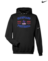 Jim Thorpe Football Curve - Nike Club Fleece Hoodie