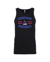 Jim Thorpe Football Curve - Tank Top
