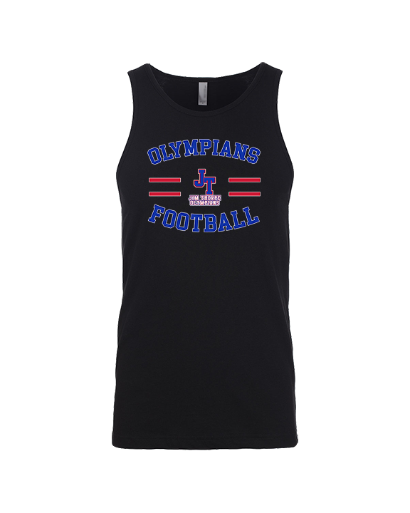 Jim Thorpe Football Curve - Tank Top