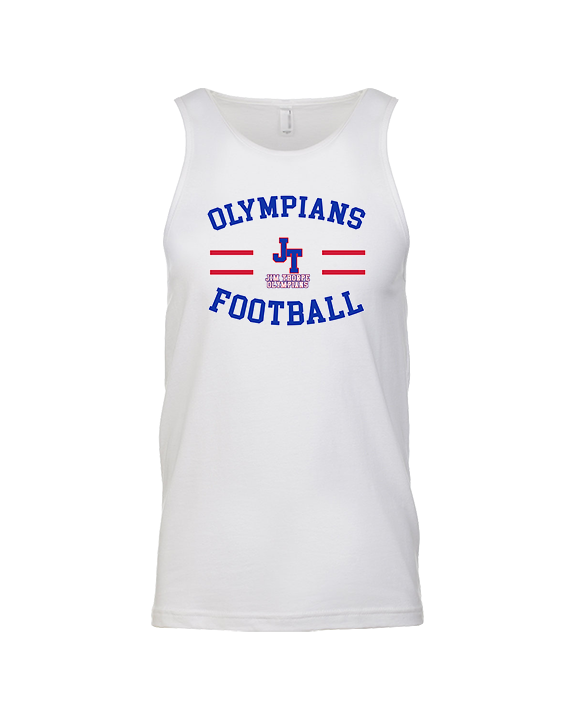 Jim Thorpe Football Curve - Tank Top