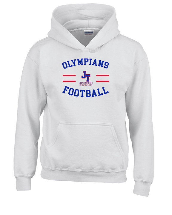 Jim Thorpe Football Curve - Unisex Hoodie