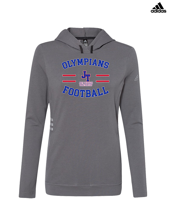 Jim Thorpe Football Curve - Womens Adidas Hoodie