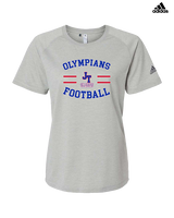 Jim Thorpe Football Curve - Womens Adidas Performance Shirt