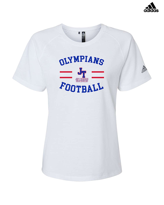 Jim Thorpe Football Curve - Womens Adidas Performance Shirt