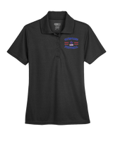 Jim Thorpe Football Curve - Womens Polo