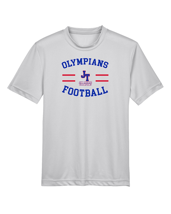 Jim Thorpe Football Curve - Youth Performance Shirt