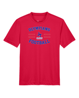 Jim Thorpe Football Curve - Youth Performance Shirt