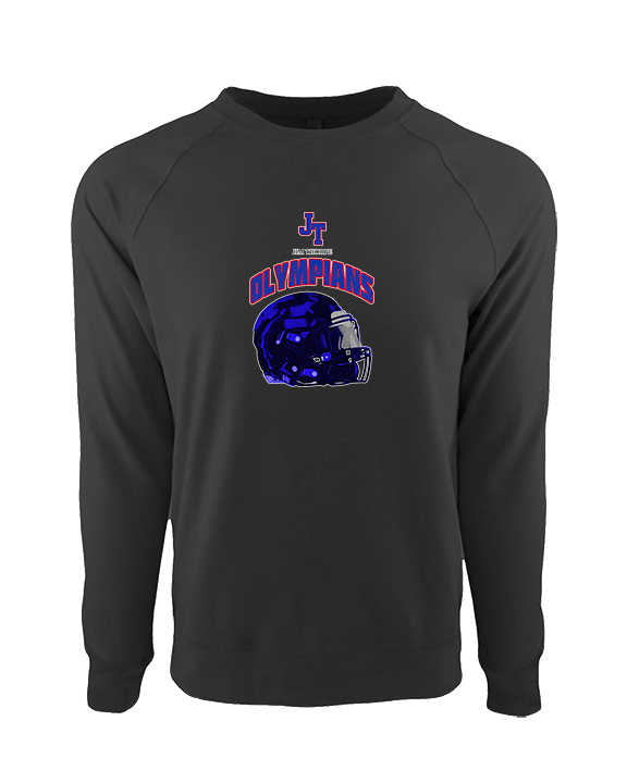 Jim Thorpe Football Helmet - Crewneck Sweatshirt
