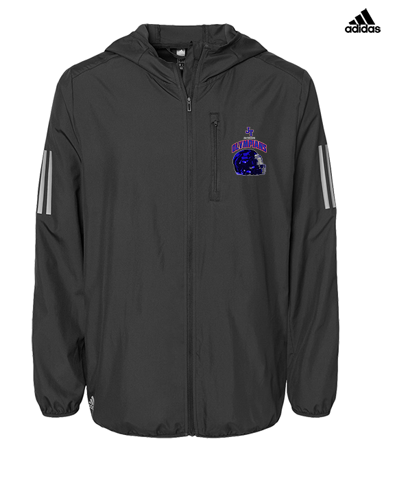 Jim Thorpe Football Helmet - Mens Adidas Full Zip Jacket
