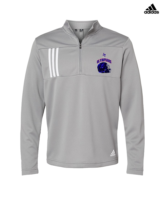 Jim Thorpe Football Helmet - Mens Adidas Quarter Zip