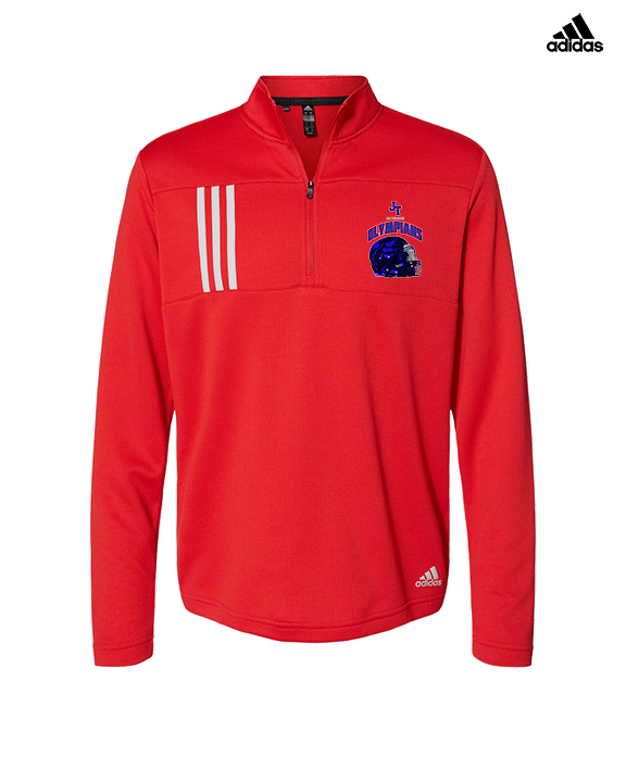 Jim Thorpe Football Helmet - Mens Adidas Quarter Zip