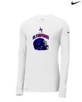 Jim Thorpe Football Helmet - Mens Nike Longsleeve