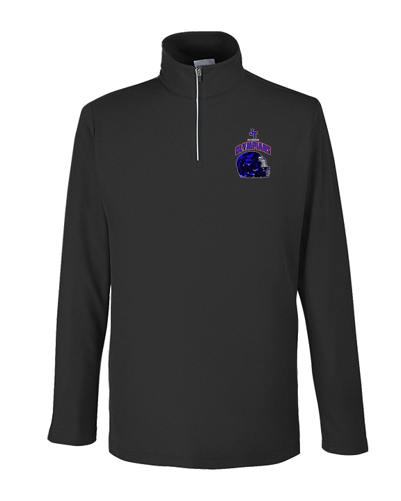Jim Thorpe Football Helmet - Mens Quarter Zip