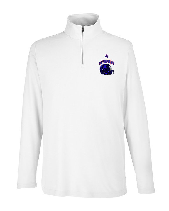Jim Thorpe Football Helmet - Mens Quarter Zip