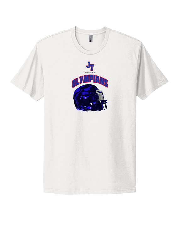 Jim Thorpe Football Helmet - Mens Select Cotton T-Shirt