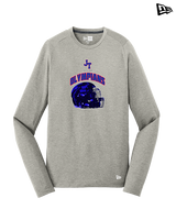 Jim Thorpe Football Helmet - New Era Performance Long Sleeve