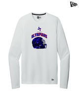 Jim Thorpe Football Helmet - New Era Performance Long Sleeve