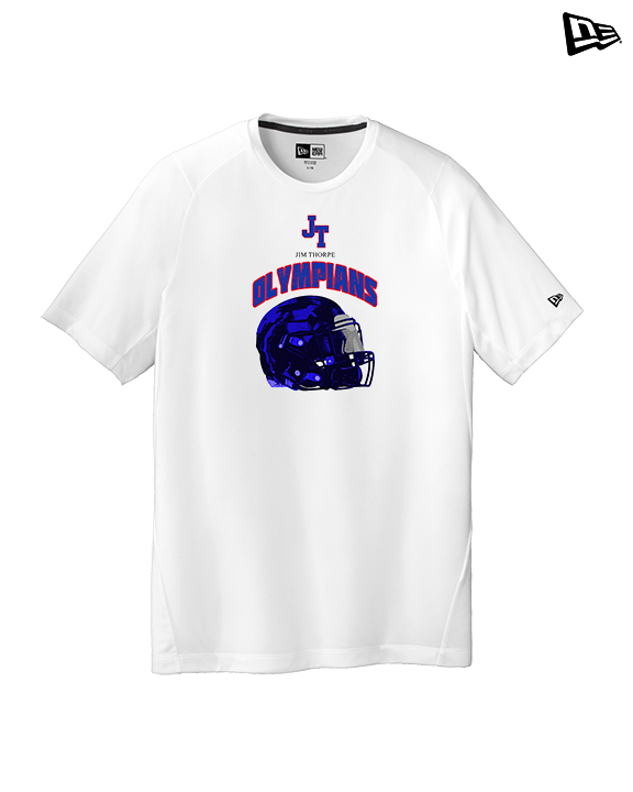Jim Thorpe Football Helmet - New Era Performance Shirt
