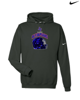 Jim Thorpe Football Helmet - Nike Club Fleece Hoodie