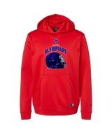 Jim Thorpe Football Helmet - Oakley Performance Hoodie