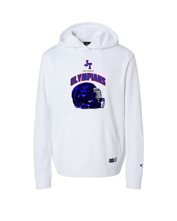 Jim Thorpe Football Helmet - Oakley Performance Hoodie