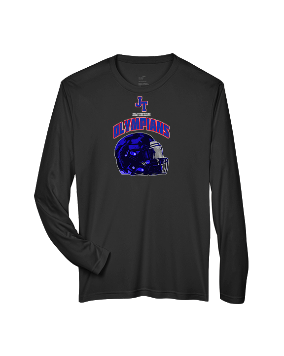 Jim Thorpe Football Helmet - Performance Longsleeve