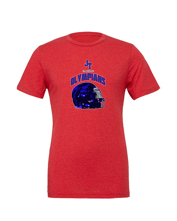 Jim Thorpe Football Helmet - Tri-Blend Shirt
