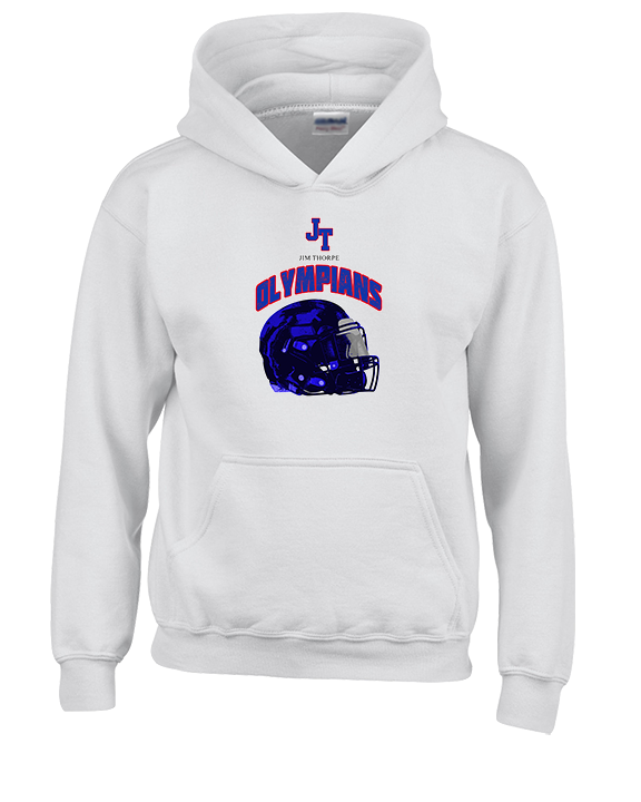 Jim Thorpe Football Helmet - Unisex Hoodie