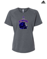 Jim Thorpe Football Helmet - Womens Adidas Performance Shirt
