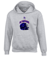 Jim Thorpe Football Helmet - Youth Hoodie