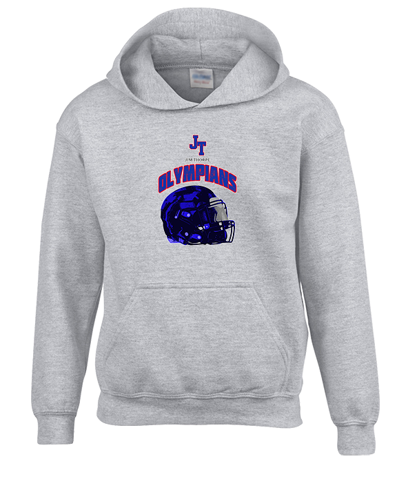 Jim Thorpe Football Helmet - Youth Hoodie