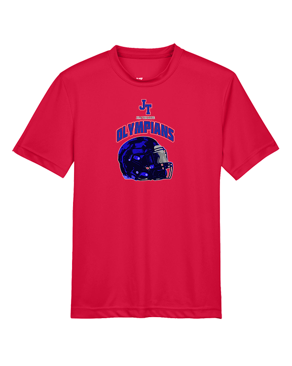 Jim Thorpe Football Helmet - Youth Performance Shirt