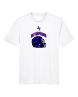 Jim Thorpe Football Helmet - Youth Performance Shirt
