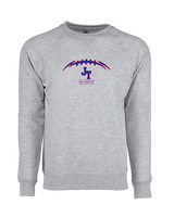 Jim Thorpe Football Laces - Crewneck Sweatshirt