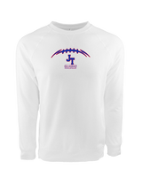 Jim Thorpe Football Laces - Crewneck Sweatshirt
