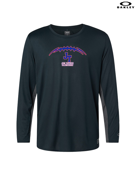 Jim Thorpe Football Laces - Mens Oakley Longsleeve