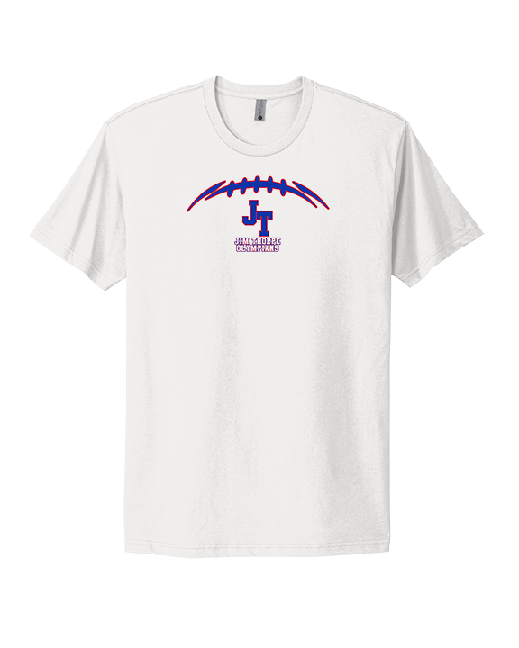 Jim Thorpe Football Laces - Mens Select Cotton T-Shirt