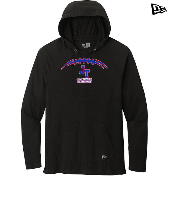 Jim Thorpe Football Laces - New Era Tri-Blend Hoodie