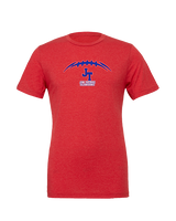 Jim Thorpe Football Laces - Tri-Blend Shirt