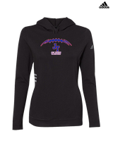 Jim Thorpe Football Laces - Womens Adidas Hoodie