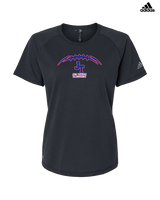 Jim Thorpe Football Laces - Womens Adidas Performance Shirt