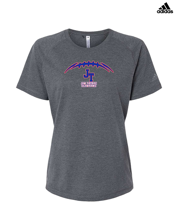 Jim Thorpe Football Laces - Womens Adidas Performance Shirt