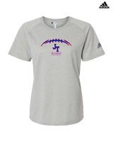 Jim Thorpe Football Laces - Womens Adidas Performance Shirt