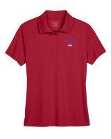 Jim Thorpe Football Laces - Womens Polo