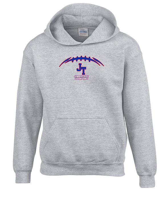 Jim Thorpe Football Laces - Youth Hoodie