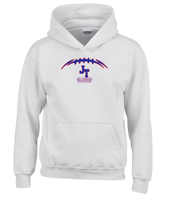 Jim Thorpe Football Laces - Youth Hoodie