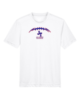 Jim Thorpe Football Laces - Youth Performance Shirt