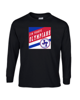 Jim Thorpe Football Square - Cotton Longsleeve