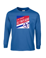 Jim Thorpe Football Square - Cotton Longsleeve